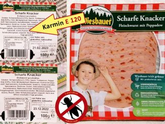 Wiesbauer Scharfe Knacker Fleischwurst